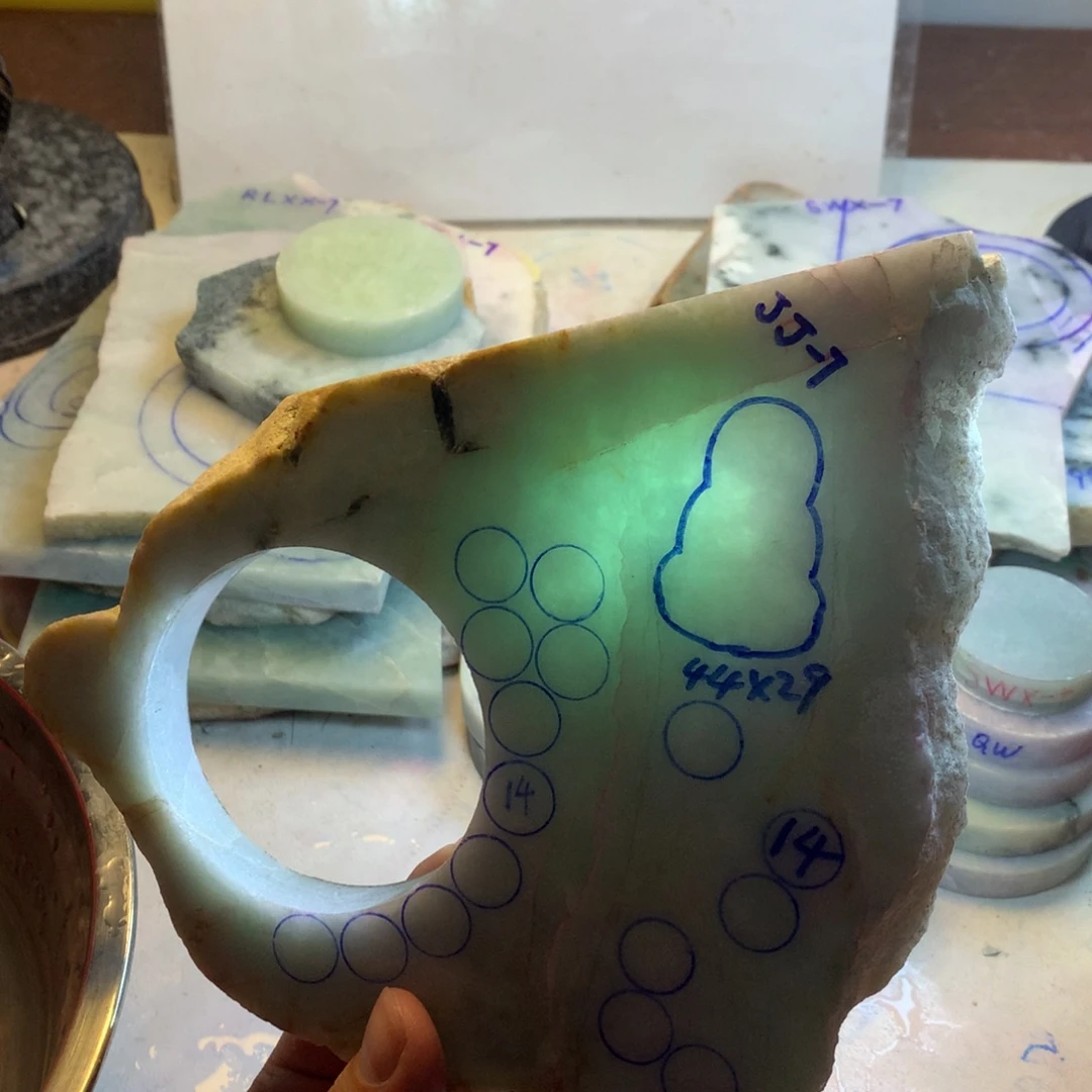 翡翠散珠翡翠裸石