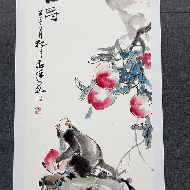 国画书画作品多次