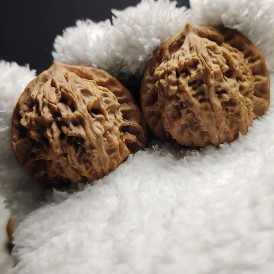 文玩核桃吊坠原桩盘龙纹