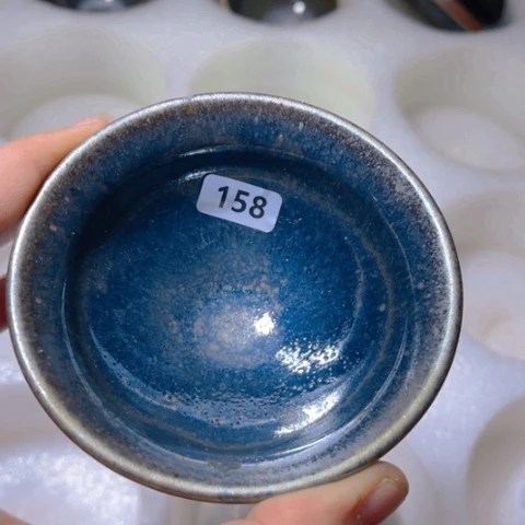 茶盏原矿原釉柴烧建盏