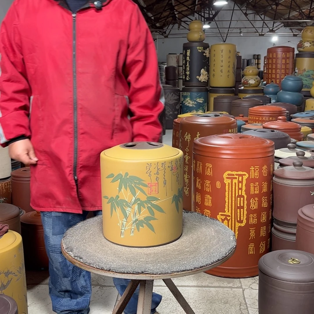 紫砂茶叶罐茶叶罐