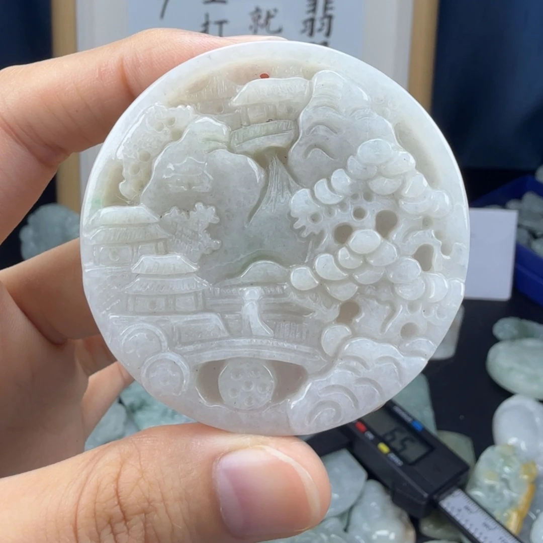 颈饰未镶嵌翡翠翡翠