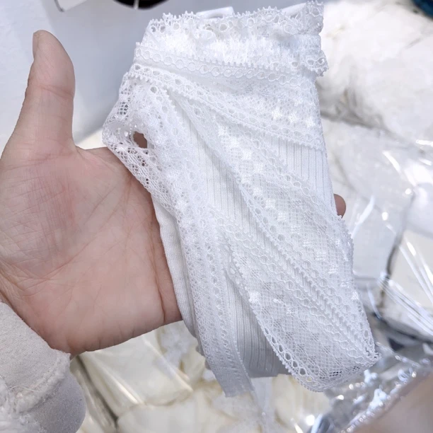 B753白色长蝴蝶结一个边夹