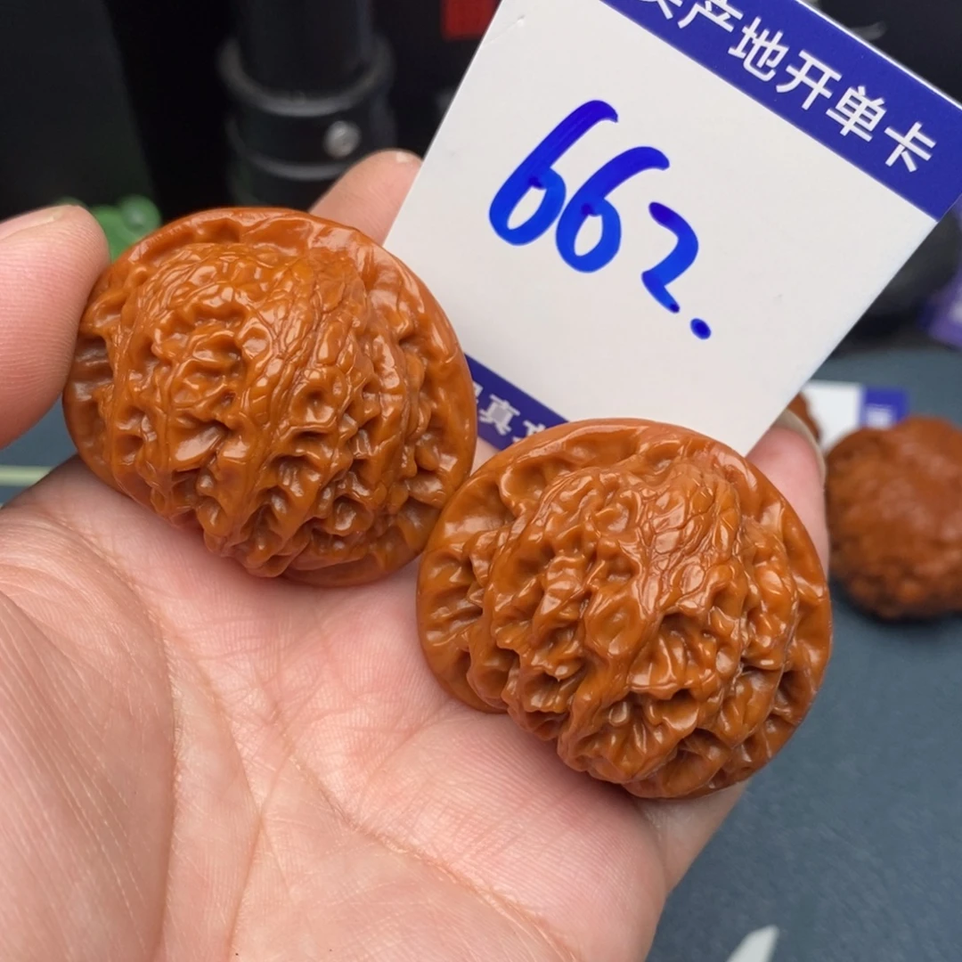 文玩核桃把件宫灯43