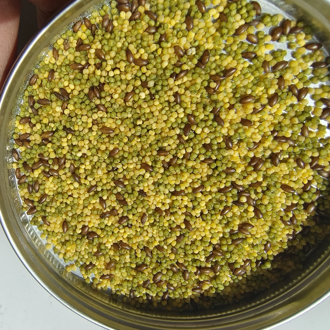 蛋小米蛋黄米 各种营养添加 蛋小米无沙门氏蛋黄