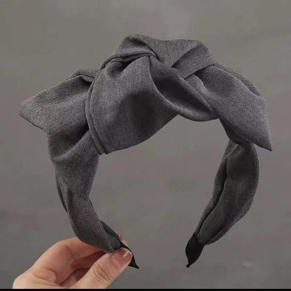 蝴蝶结宽边时尚发卡