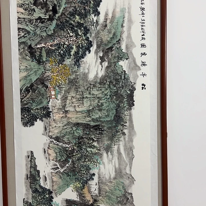 国画李文峰的画作