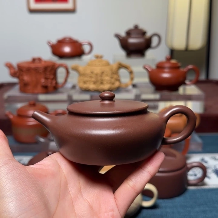 茶壶紫砂特惠价紫泥 155cc