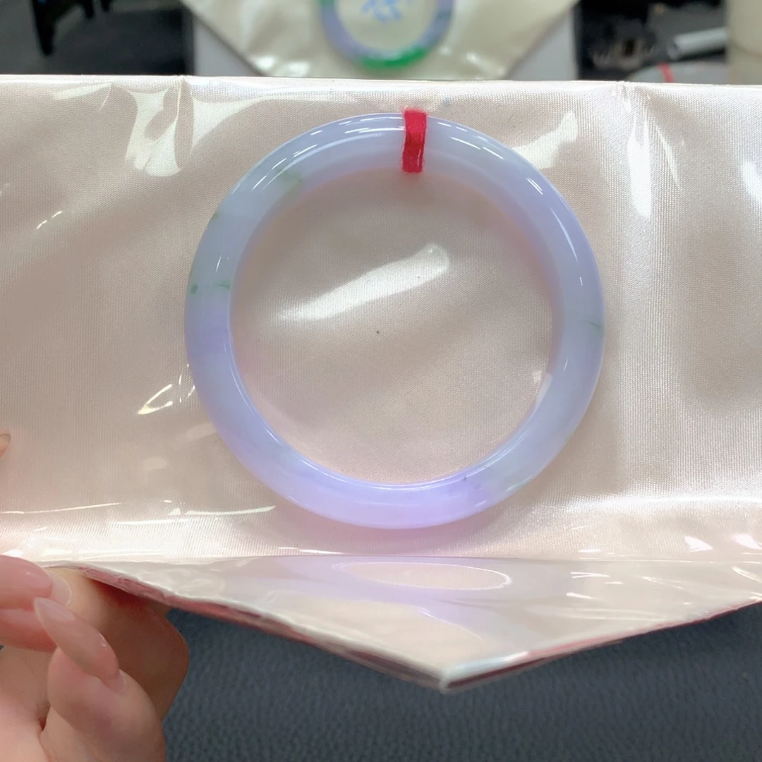 翡翠未镶嵌手镯7号