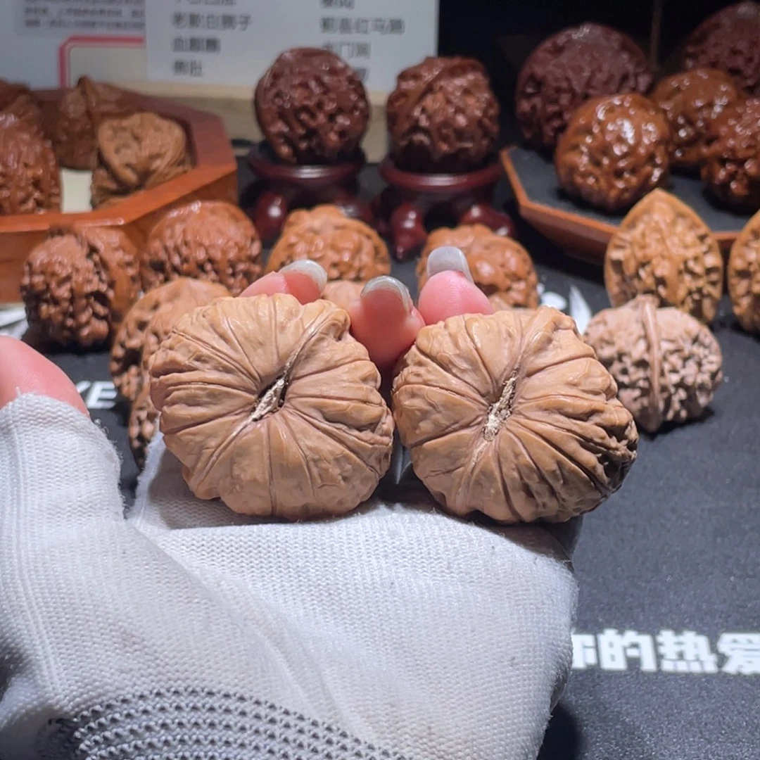 吊坠文玩核桃41.44南瓜墩5639