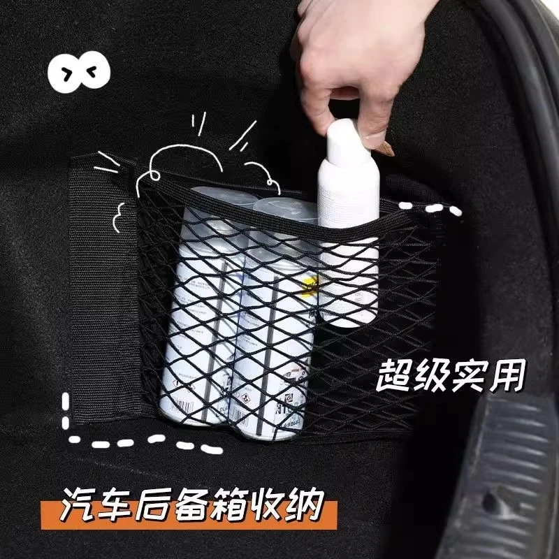 厨房垃圾袋收纳挂袋宿舍塑料袋户外折叠神器橱柜门储物透气网兜