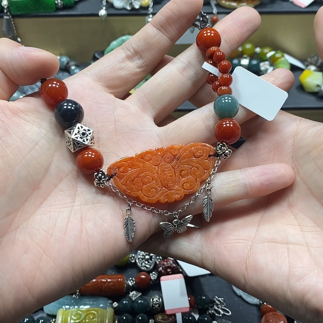 未镶嵌手链翡翠手链
