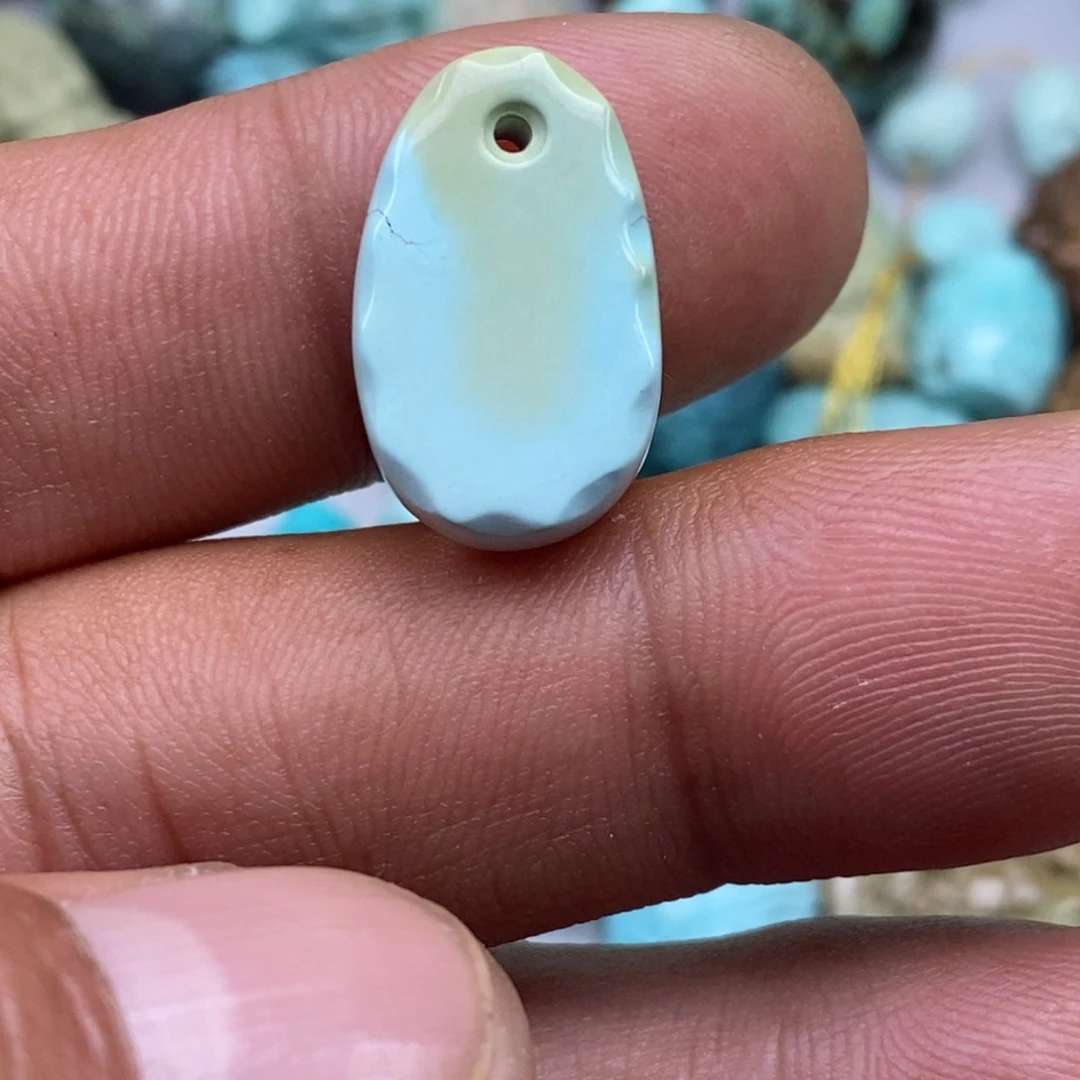 绿松石未镶嵌珠宝半成品