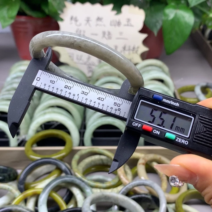 蛇纹石玉合金手镯146