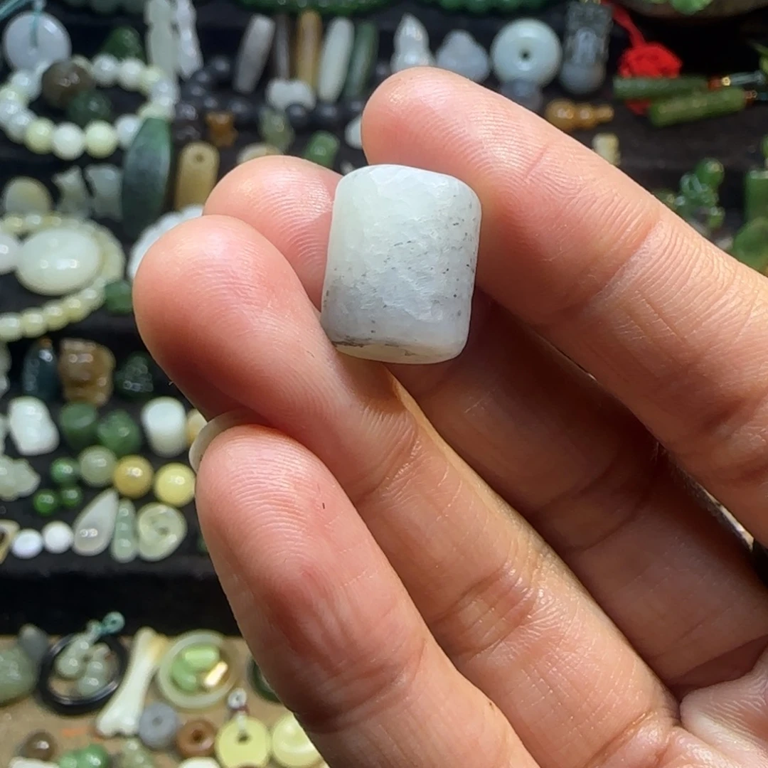 和田玉颈饰未镶嵌星*.