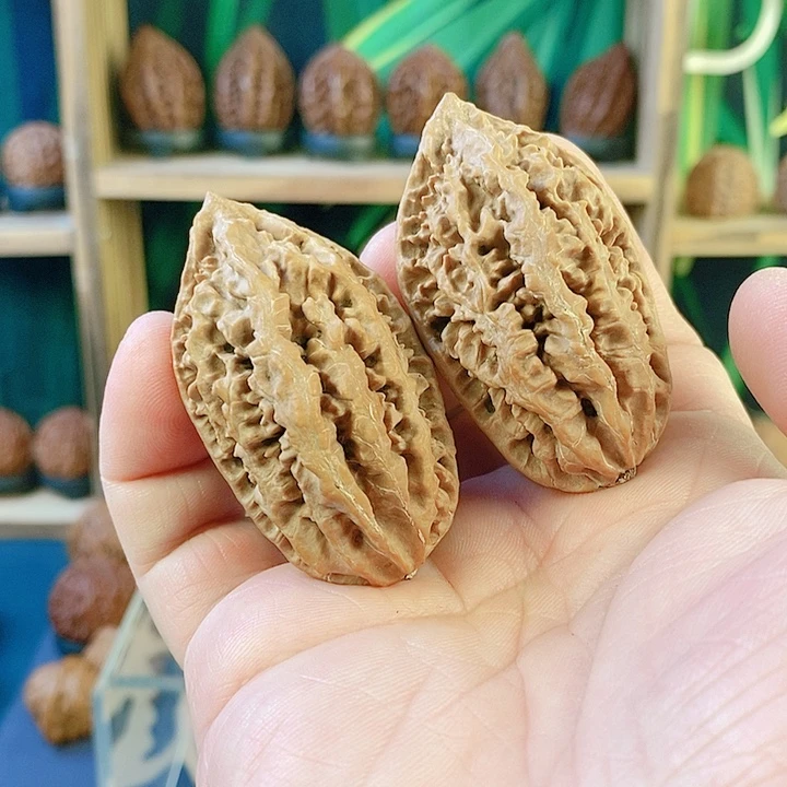 吊坠文玩核桃梅花刺36尺