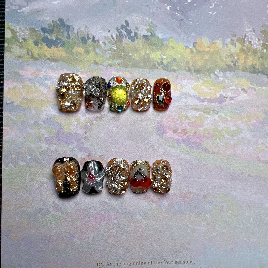 金陵~最猛指甲盖儿轻奢手工穿戴甲