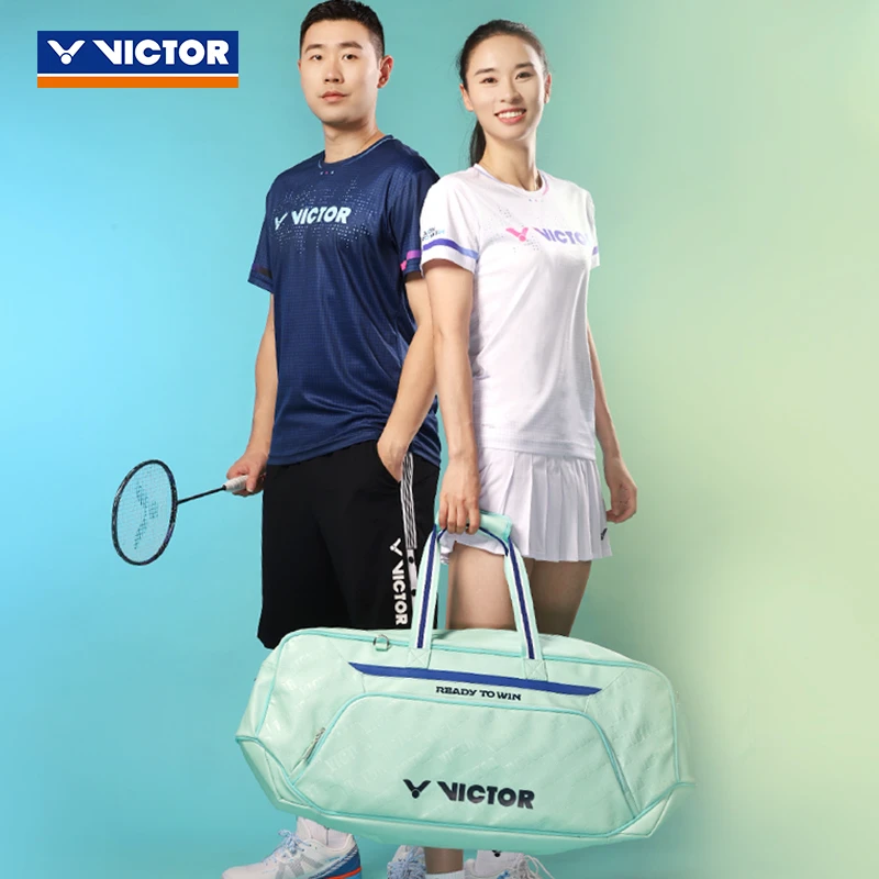 VICTOR/威克多羽毛球包手提包马卡龙色单肩包