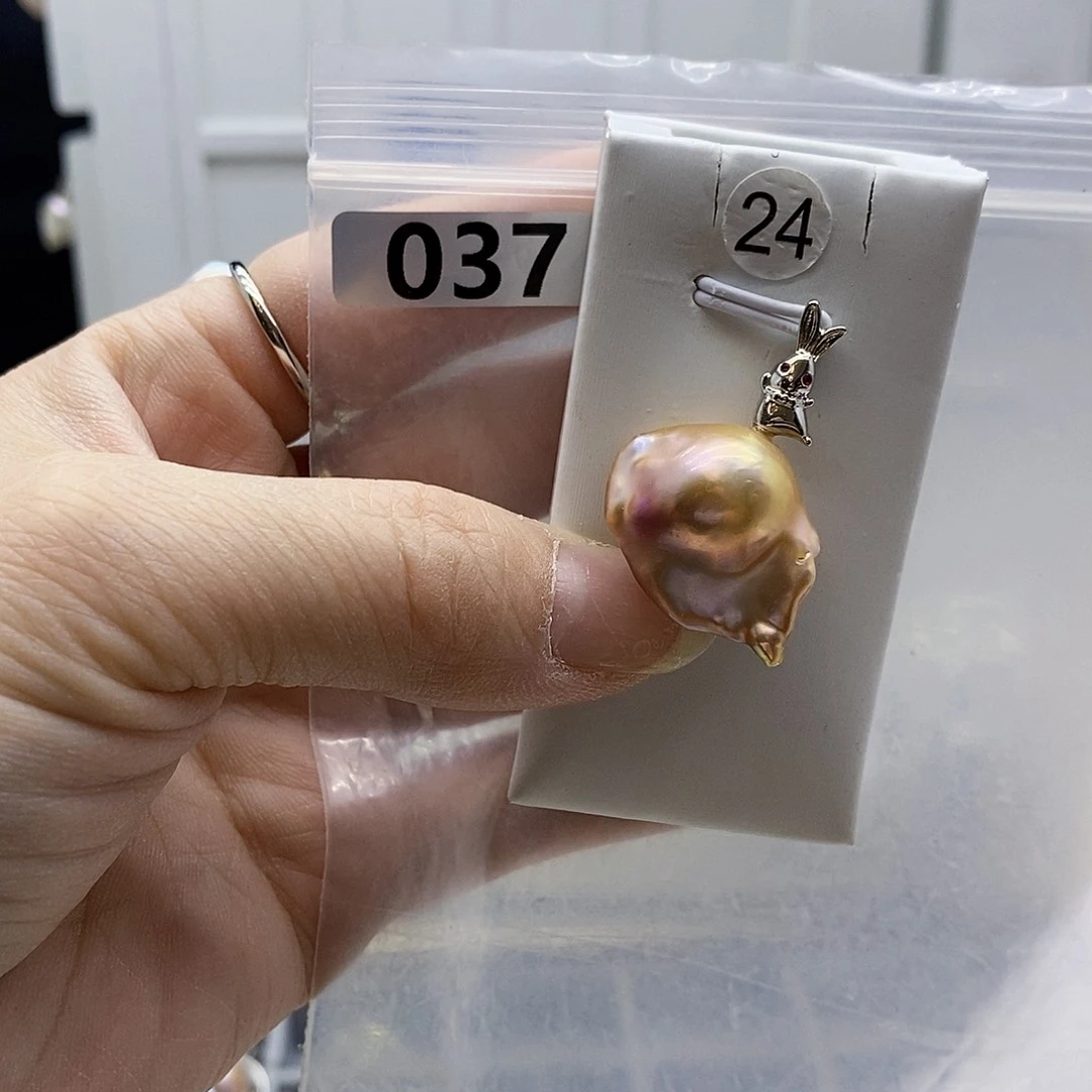 颈饰合金淡水珍珠