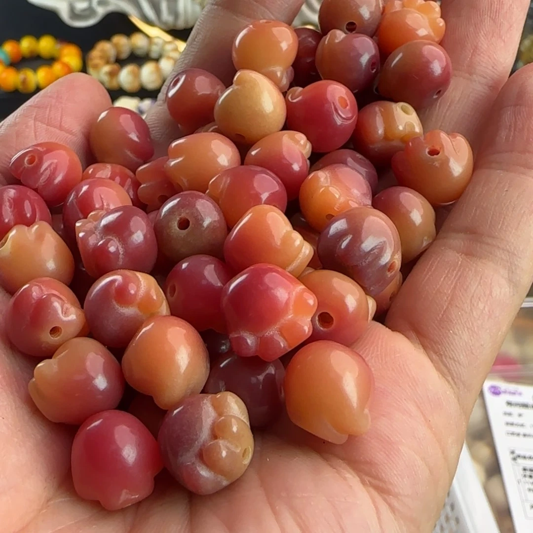 菩提根/象牙果吊坠微瑕卡12乌梅子酱猫爪30颗（2单多宠20颗）