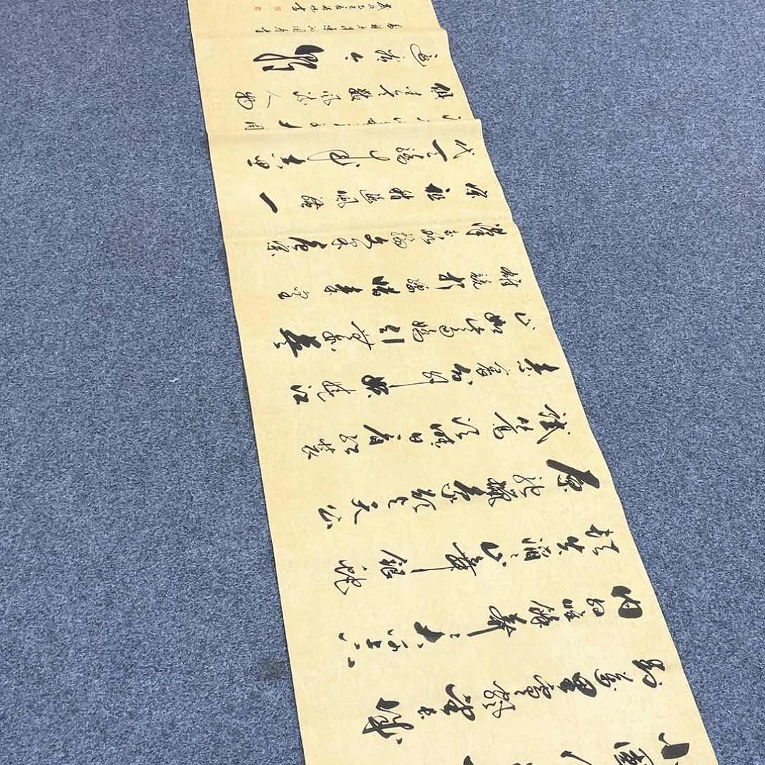 国画手绘手写作品