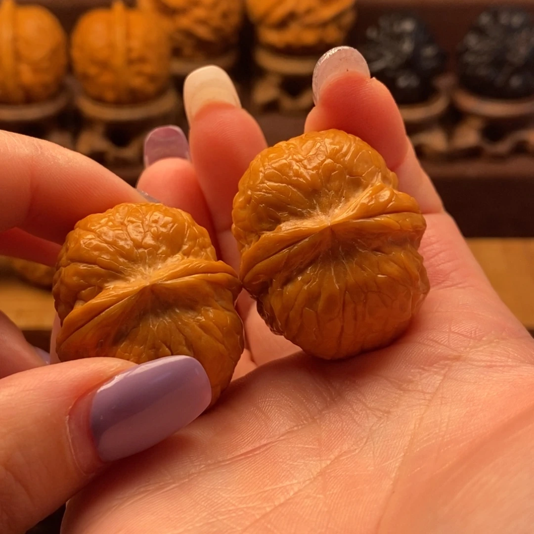 把件文玩核桃34小金锭