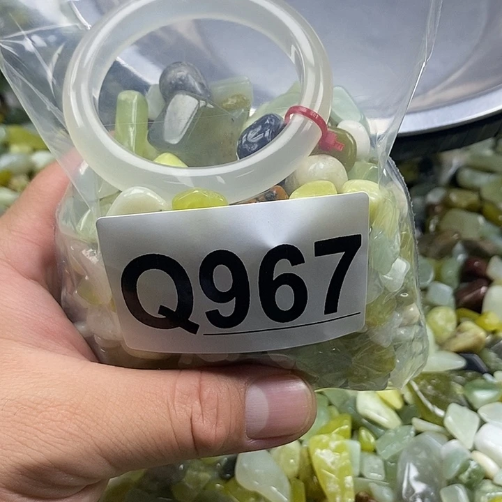 未镶嵌蛇纹石玉鱼缸石