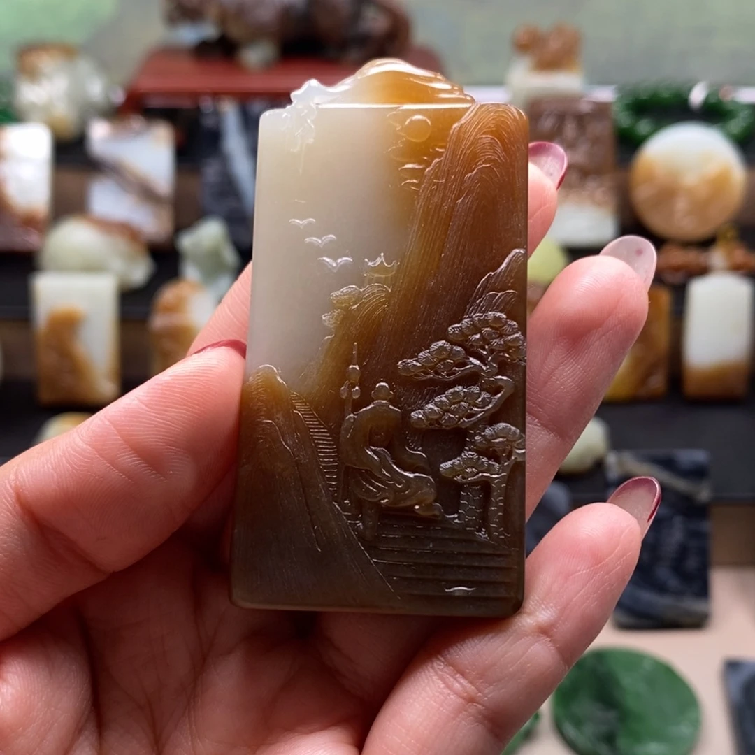 未镶嵌和田玉挂件