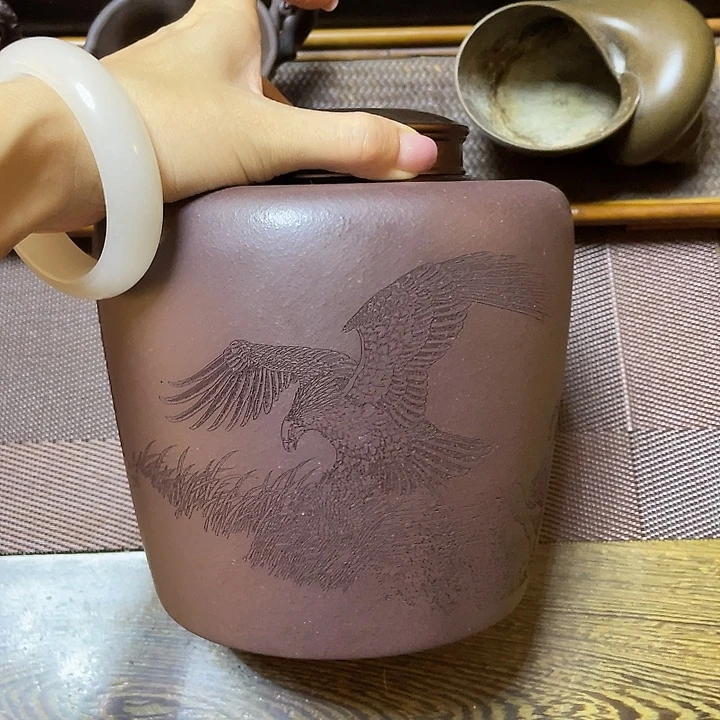 茶壶紫砂全手工打造