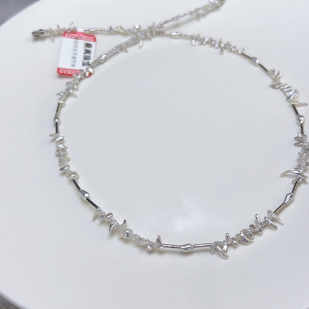 月***.海水珍珠未镶嵌颈饰