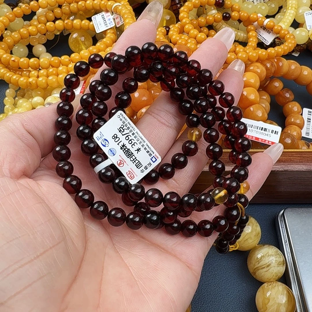 琥珀未镶嵌珠宝奇石