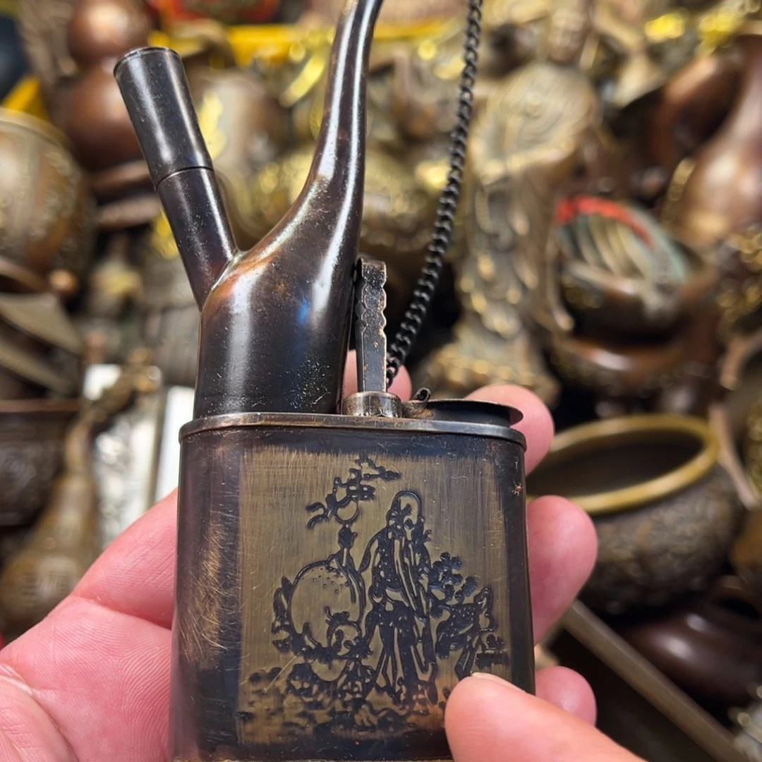 茶壶香炉铜器摆件