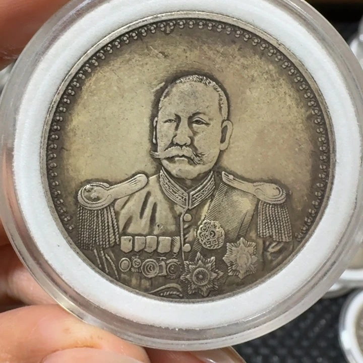 （乾藏甄选）复古龙洋  可吹响可吸反  工艺品家居摆件饰品