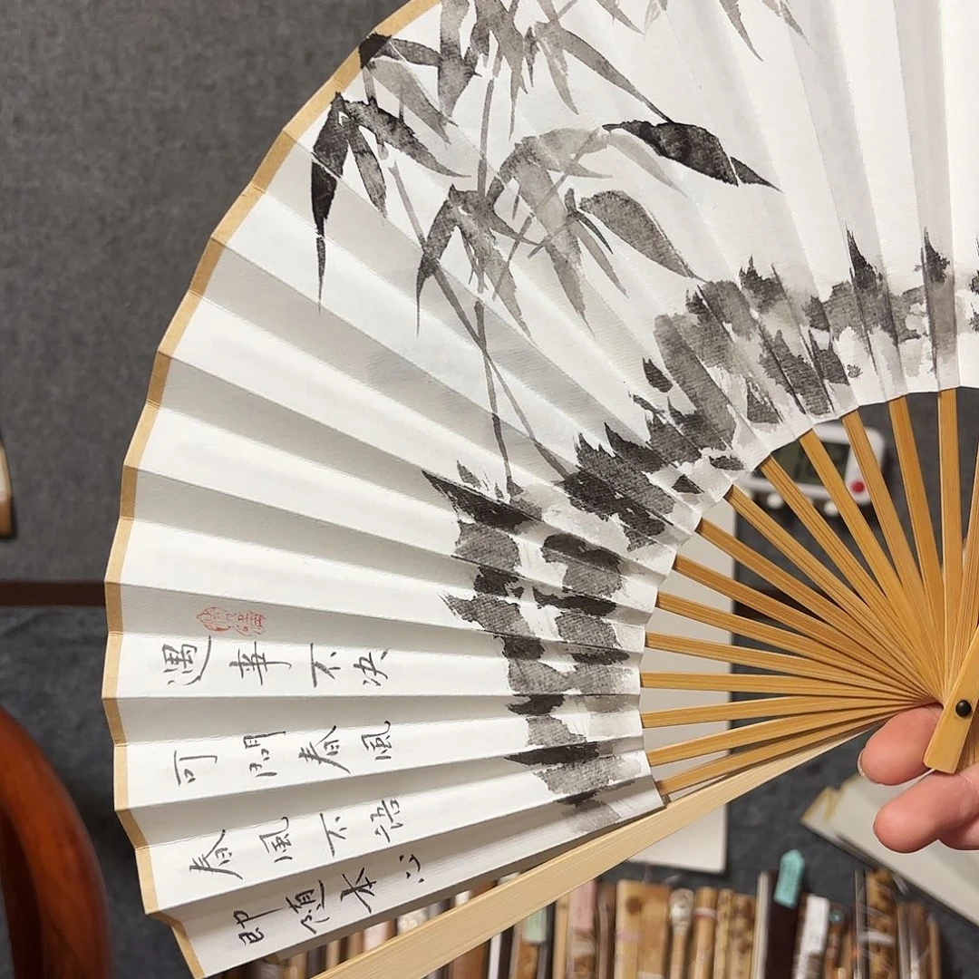 书法手写手绘作品7寸玉竹剑来