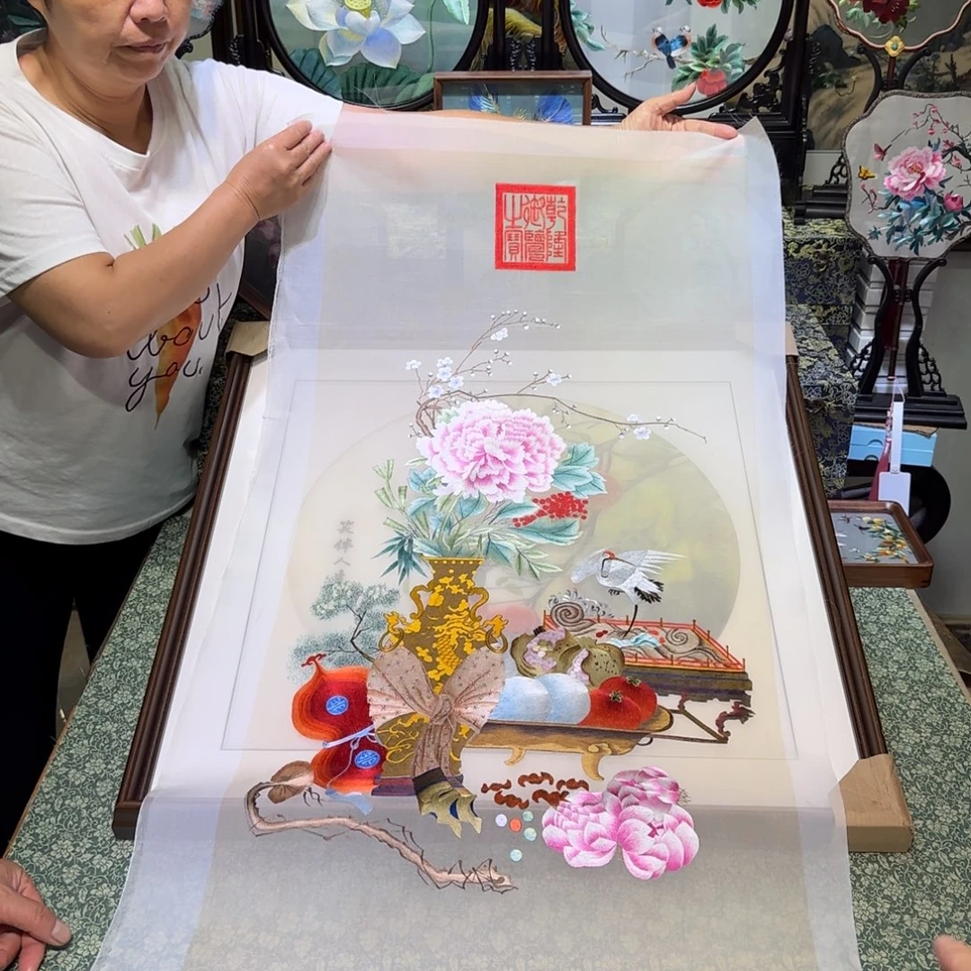 刺绣刺绣工艺精湛独特设计新颖