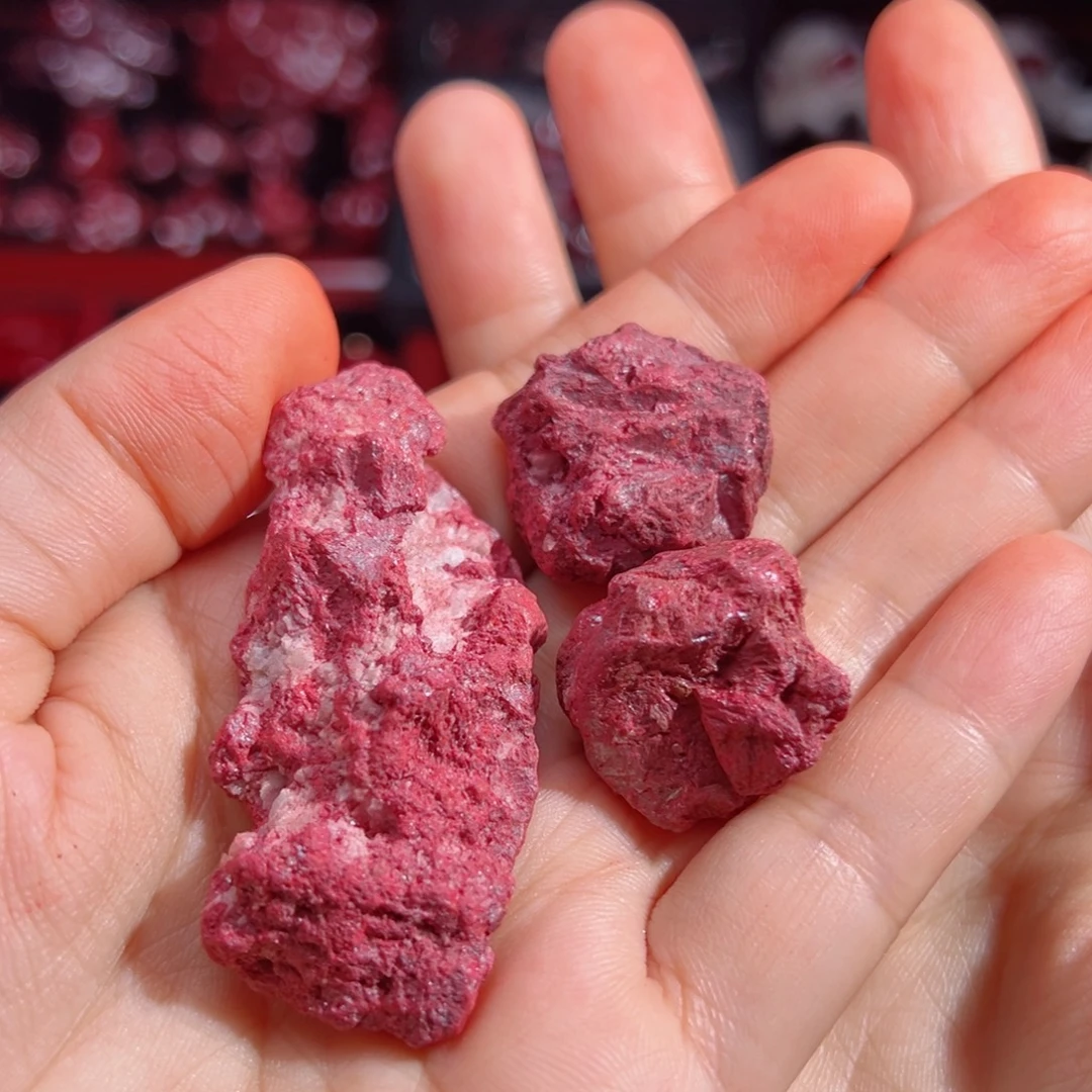 天然辰砂无根砂原石