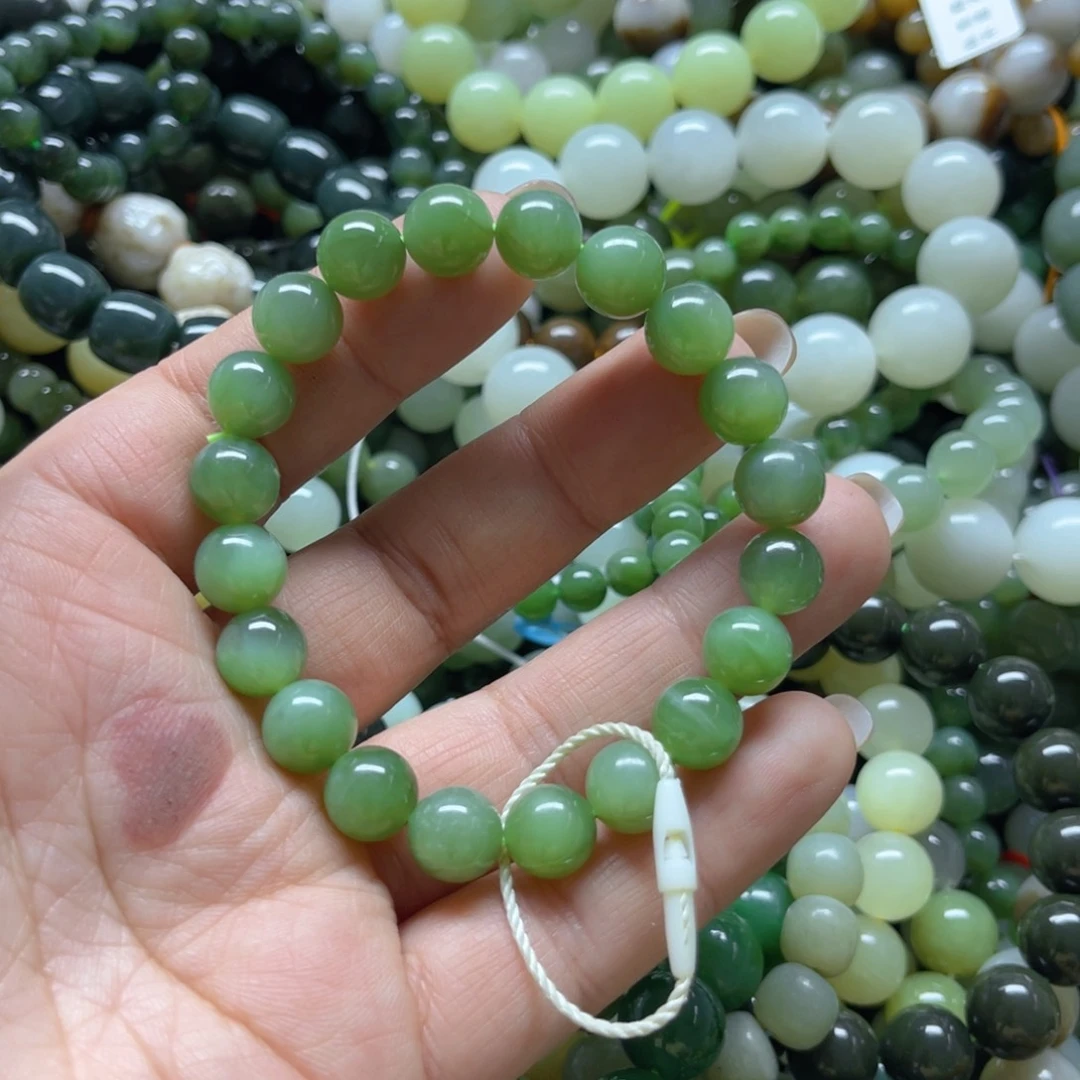 和田玉手链未镶嵌