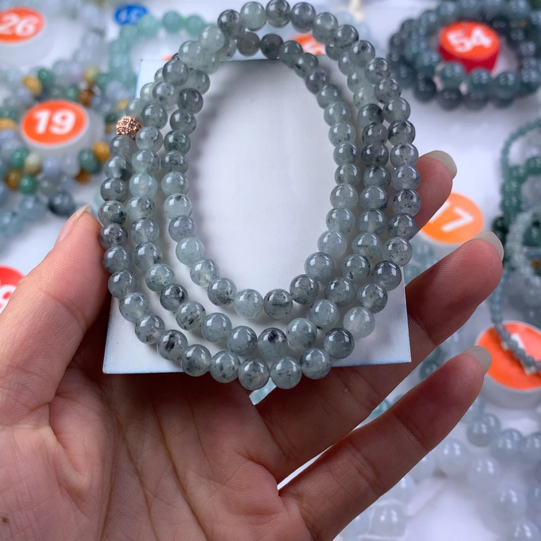 未镶嵌手链翡翠M****g卡6.3