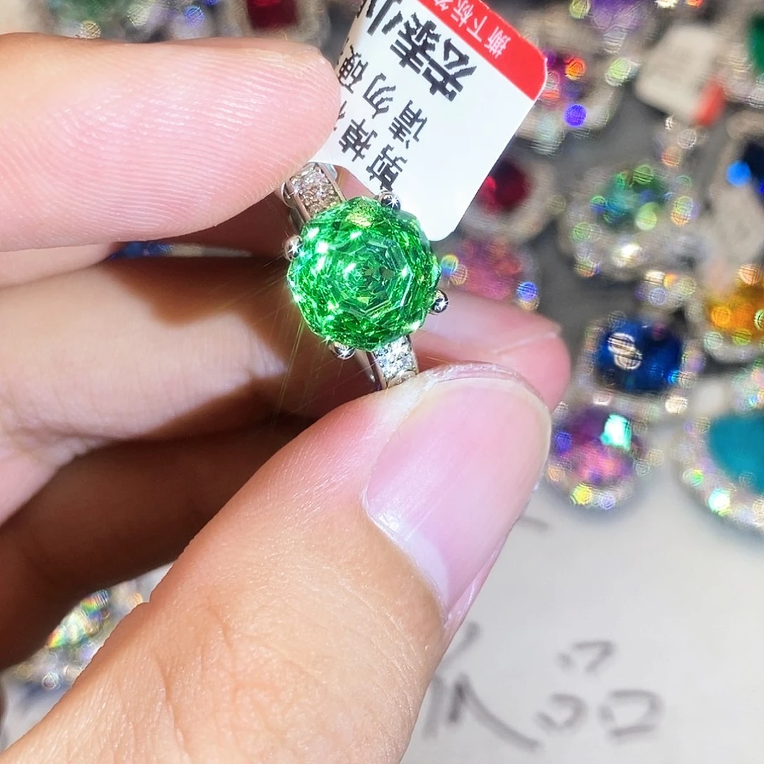 合金石英质玉戒指