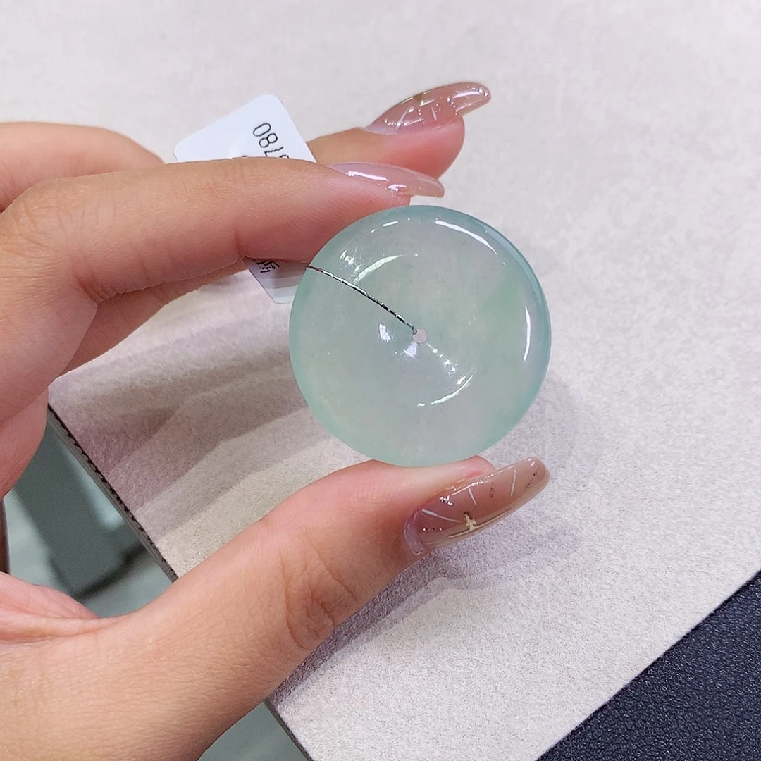 翡翠未镶嵌吊坠(不含链)31.5/6.5