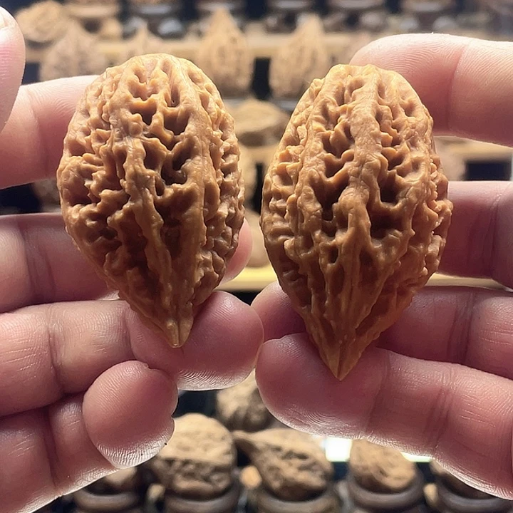 把件文玩核桃豆粒纹7