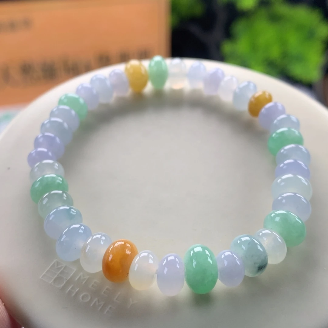 翡翠未镶嵌手链卡8