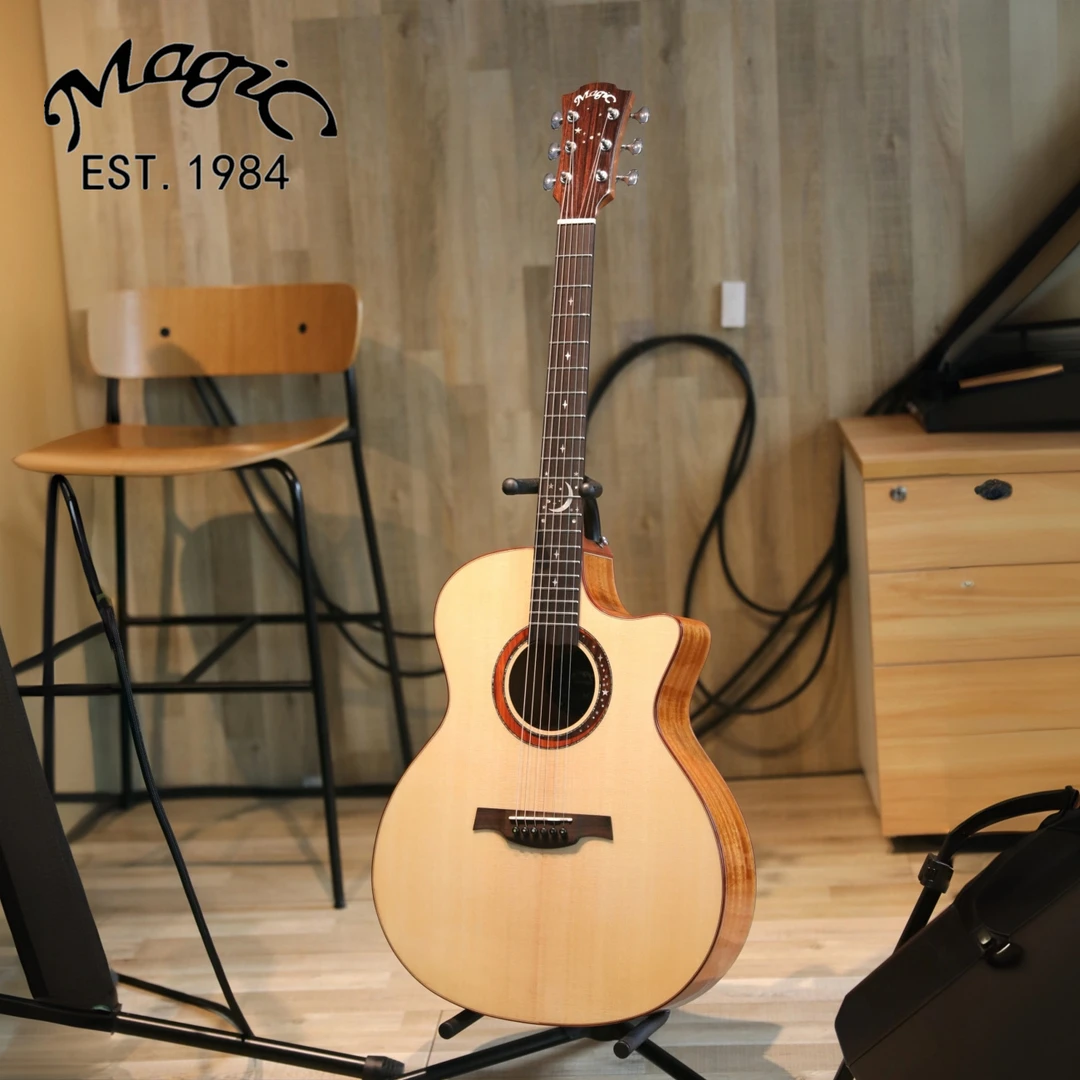 麦杰克繁星旗舰系列全单AC1/AC2指弹进阶原声吉他