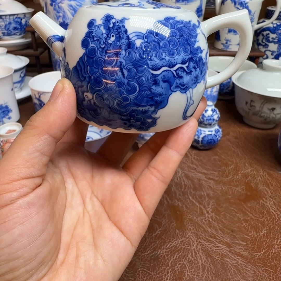 陶摆件今天晚上的月亮好美