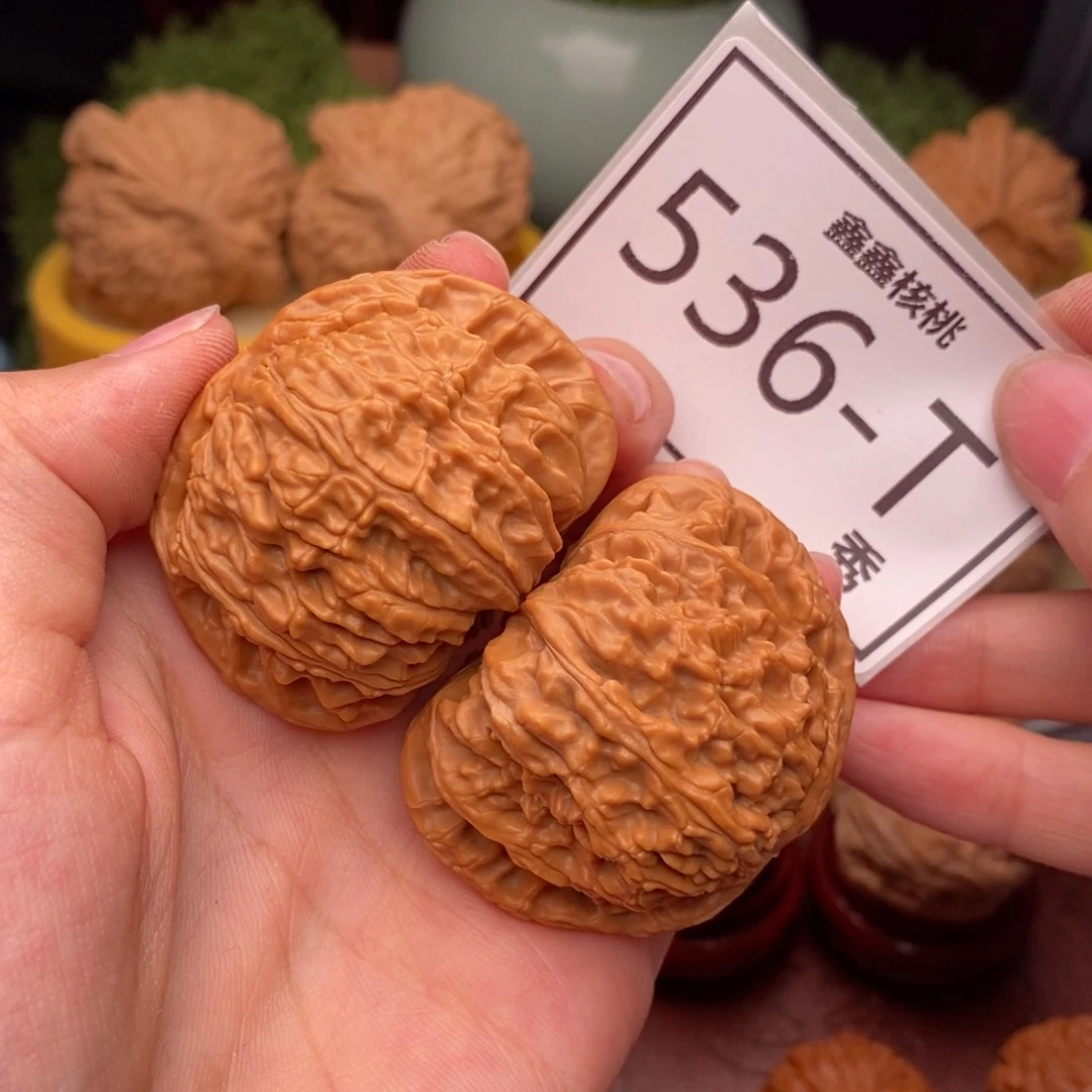 文玩核桃把件?****C白狮46