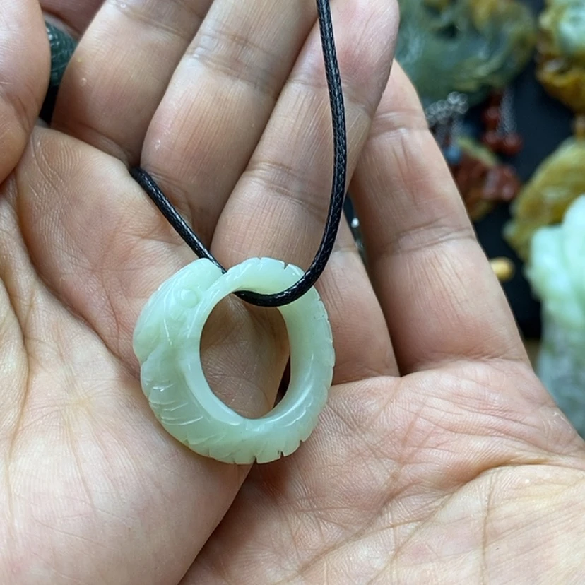 【闪购商品】蛇纹石玉未镶嵌戒指
