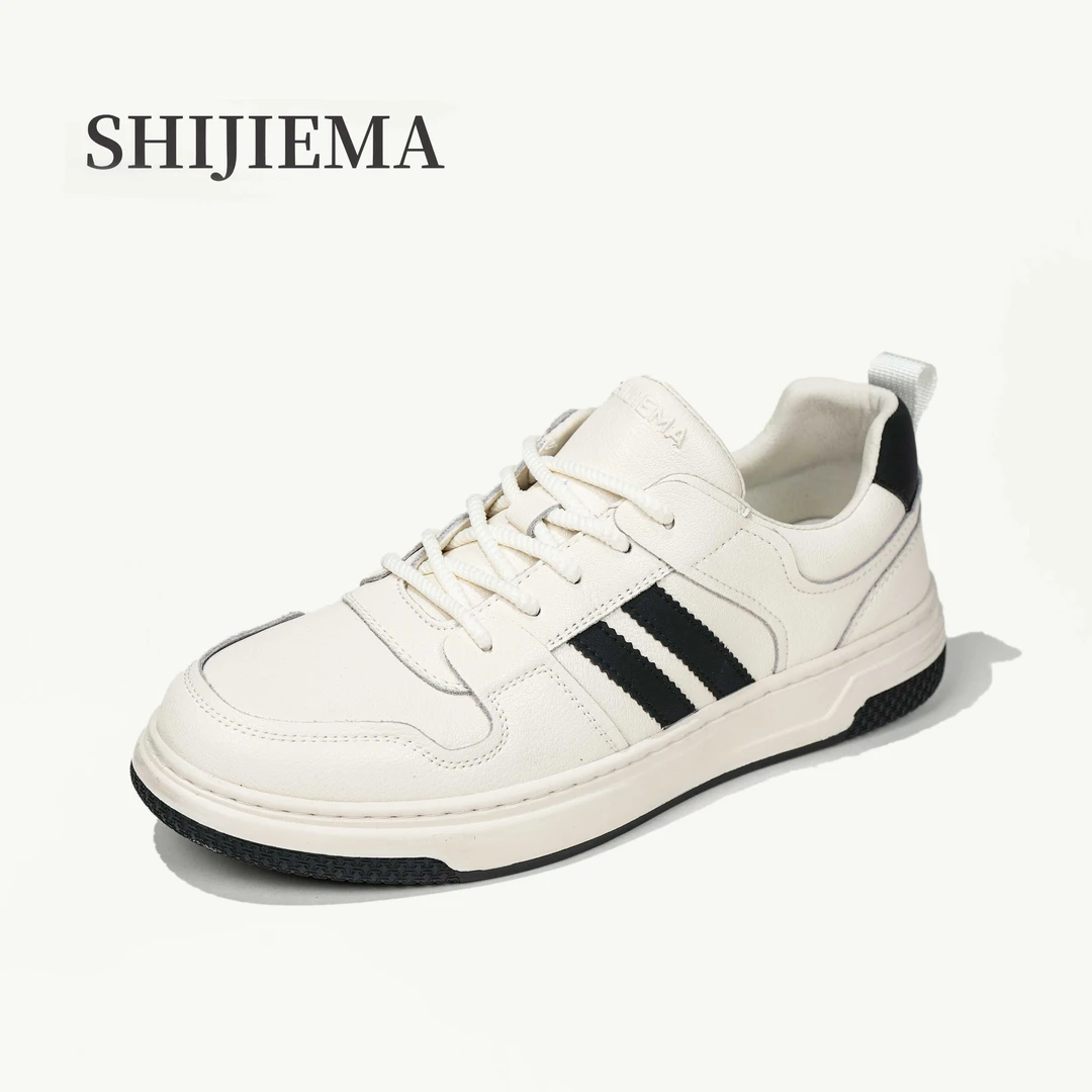 真皮软底舒适百搭休闲运动板鞋百搭小白鞋S-05