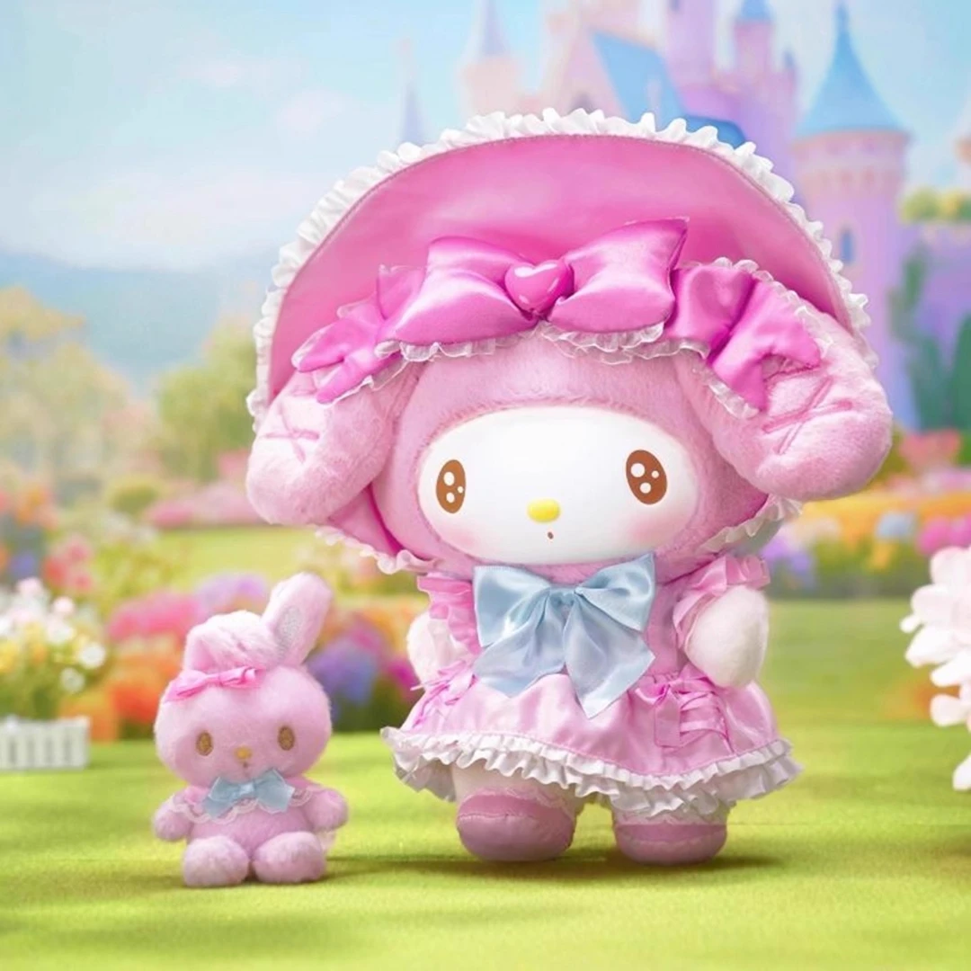 正版TOPTOY酷洛米美乐蒂甜美童话系列毛绒公仔桌面摆件女生日礼物