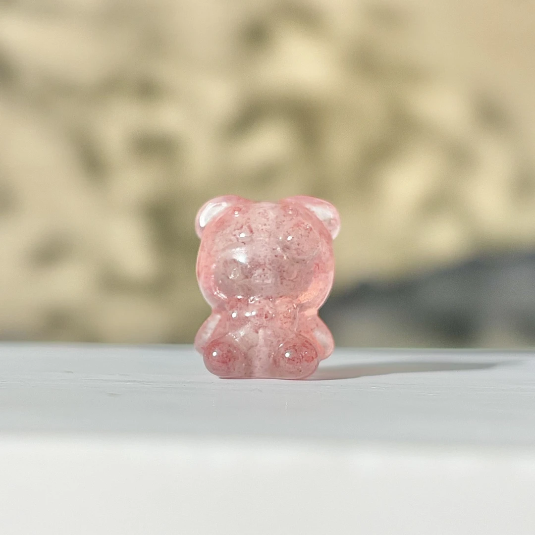 美乐蒂草莓晶配件手工配饰（17*13*11）-多样性发其一-CM908