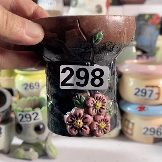 红陶多肉植物花盆